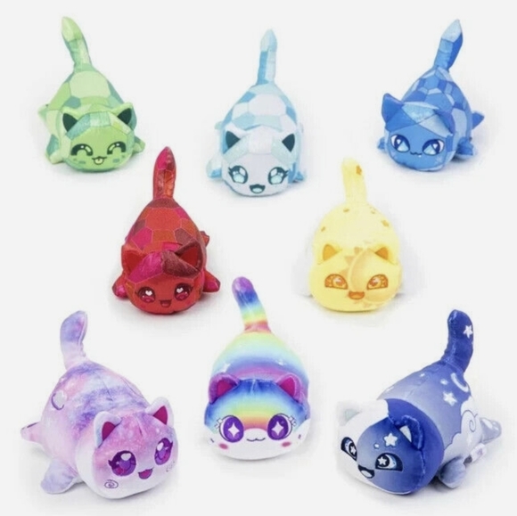 Aphmau Meemeow SAPPHIRE BLUE 6" Celestial Litter 4 Plush Cat Kitten Toy SEALED - Picture 10 of 12